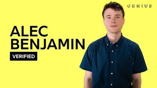 Alec Benjamin quotLet Me Down Slowlyquot Official Lyrics amp Meaning  Verified [upl. by Havelock633]