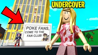 MY FAN CLUB Had A CREEPY TWIST I Went UNDERCOVER Roblox [upl. by Frederich]