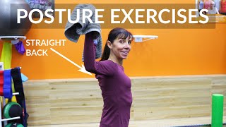 Posture Improvement Exercises to Fix Rounded Shoulders PHYSIO ROUTINE [upl. by Gnaht]