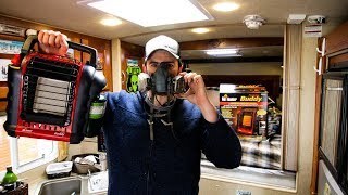 Are BUDDY HEATERS SAFE Inside an RV   Carbon Monoxide FULL TEST REVIEW [upl. by Darwin]