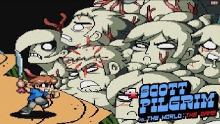 Scott Pilgrim Vs The World The Game  All Bosses [upl. by Ayala]