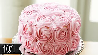 Five Beautiful Ways To Decorate Cake [upl. by Jaycee]