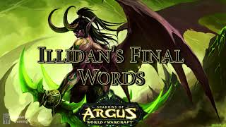 Illidan Stormrage Complete Story  All Cinematics in ORDER World of Warcraft True Ending [upl. by Udela858]