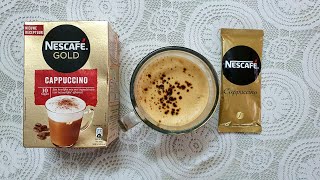 How To Make Cappuccino  Nescafé Gold Cappuccino [upl. by Olyhs700]