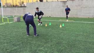 Allenamento Portieri Montecatini calcio Esercizio di Rapidità [upl. by Yrrak976]