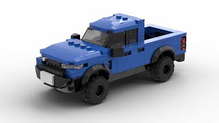 LEGO Ford Ranger Raptor Instructions [upl. by Ethelyn202]