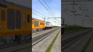 Tejas Rajdhani Express Crossing MSTSGame Namaste India [upl. by Janis923]