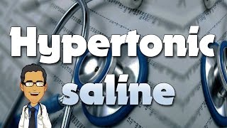 MM  hypertonic saline in TBI patients [upl. by Gareri]