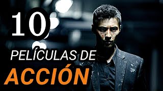 Top 10 Mejores Películas de ACCIÓN [upl. by Ybbor]