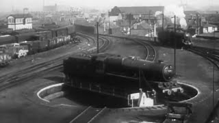 Vintage LMS railway film  Carrying the load  1946 [upl. by Hrutkay]