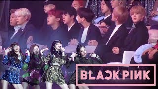 BTS reaction to BLACKPINKs Performance at the Golden Disc Awards [upl. by Notse]