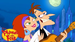 Happy Evil Love Song  Music Video  Phineas and Ferb  Disney XD [upl. by Nelli]