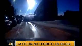 Cayó un meteorito en Rusia  Telefe Noticias [upl. by Katalin]