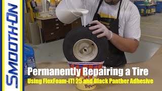 How To Fix a Deflated Tire Using FlexFoamiT 25 Expanding Foam [upl. by Hotchkiss]