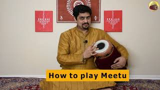 Mridangam Lesson 7 How to play Mridangam Meetu [upl. by Edyth]