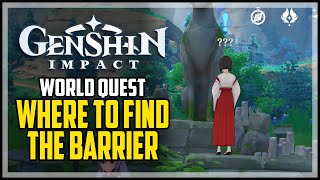 Find The Barrier Genshin Impact Sacrificial Offering [upl. by Assilac17]