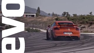 Porsche Cayman GT4 review  evo REVIEWS [upl. by Hamer]