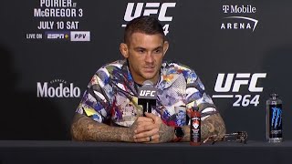 UFC 264 Dustin Poirier Postfight Press Conference [upl. by Stoffel]