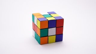 ORIGAMI RUBIKS CUBE Jo Nakashima  no glue  Static version [upl. by Ahgiel]