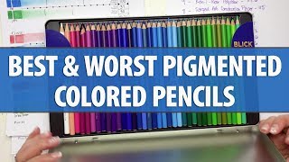 Which Colored Pencils Have the Most Pigment [upl. by Nahshu]