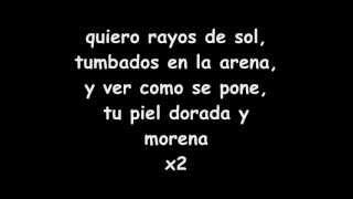 Jose De Rico  Rayos De Sol Lyric [upl. by Atenik]