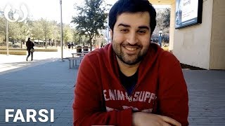 WIKITONGUES Daniel speaking Farsi [upl. by Borlow]