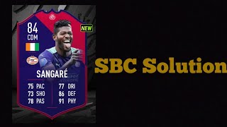 Mad Fut 22 Sangaré POTM SBC Solution [upl. by Ttnerb]