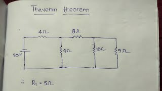 Thevenin theorem in telugu [upl. by Eisaj809]