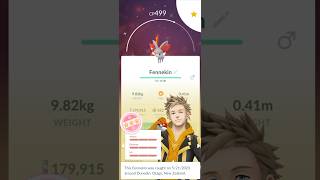 Shundo ✨ Fennekin evolution in Pokemon go😍 shortfeed pokemongo [upl. by Jacobba]