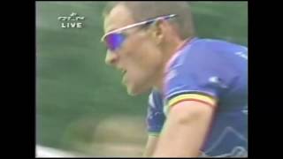 Tour de France 2001 Stage 10  Part 3 Alpe dHuez Lance Armstrong [upl. by Clarey]