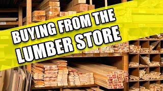 Buying Wood from the Lumber Yard Money Saving Hacks for Woodworking Part 4 [upl. by Shadow723]