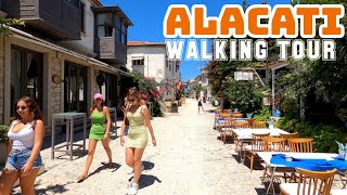 Çeşme Alaçatı Walking Tour  August 2022 İzmirTurkey [upl. by Onivla]