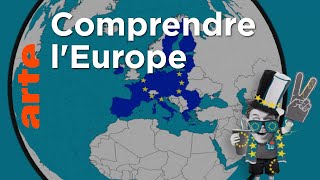 Comment fonctionne lEurope   Stories of Conflict le monde en 5min chrono  ARTE [upl. by Aonian]