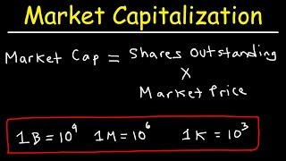 Market Capitalization of Stocks [upl. by Nava]