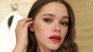 5 Minute Parisian Chic  Makeup Tutorial [upl. by Cayla385]