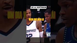 JA MORANT VS ANTHONY EDWARDS nbahighlights [upl. by Annuaerb226]