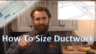 Sizing Ductwork THE CORRECT WAY [upl. by Gundry646]