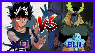 Hiei vs Bui  Pelea Completa  Español Latino [upl. by Eelyram225]