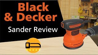 Black and Decker Orbital Sander Review BDERO100 👍 [upl. by Ennyleuqcaj920]