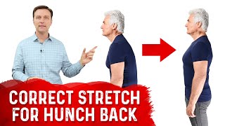 How To Fix Hunchback With The Correct Stretch – Dr Berg [upl. by Noek]