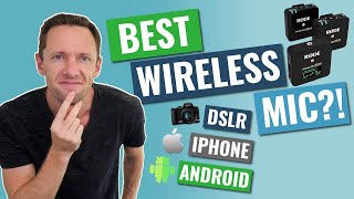 Best Wireless Microphone iPhone Android amp DSLR  UPDATED REVIEW [upl. by Tenneb859]