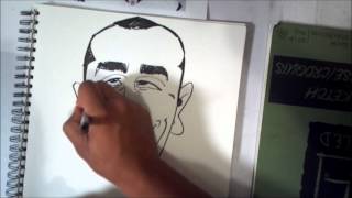 How To Draw A Quick Caricature [upl. by Aurelie592]