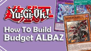 How to build Budget ALBAZ STRIKE STRUCTURE DECK CHEAP UPGRADES [upl. by Vlad]