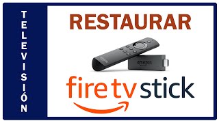 Cómo restaurar Fire Stick Reset Fire Tv Stick a estado de fábrica [upl. by Sy]