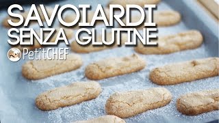 Savoiardi fatti in casa  Ricetta senza glutine Petitchefit [upl. by Keverian]