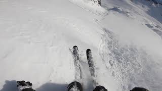 Avalanche accident in Davos Switzerland [upl. by Warfold]