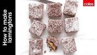 How to make lamingtons [upl. by Amatruda]