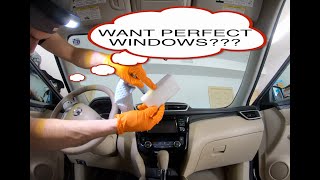 How to clean your interior windshield to PERFECTION [upl. by Aropizt51]