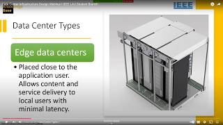 Data Center Infrastructure Design Webinar l IEEE LAU Student Branch [upl. by Wesle]