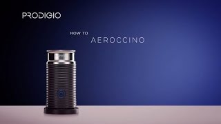 How To Use your Aeroccino with Prodigio amp Milk [upl. by Aalst]